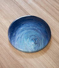 Load image into Gallery viewer, Blue spiral abstract coasters