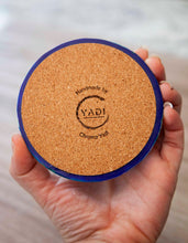 Load image into Gallery viewer, Blue peacock coasters