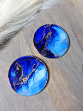 Load image into Gallery viewer, Alcohol ink jewel tone coasters (multiple color options)