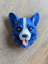 Load image into Gallery viewer, Dark Blue corgi magnet