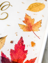 Load image into Gallery viewer, Thankful fall white serving tray
