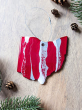 Load image into Gallery viewer, Ohio State ornament (multiple quantities available)
