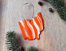 Load image into Gallery viewer, Bengals or Browns Ohio ornament (multiple quantities available)
