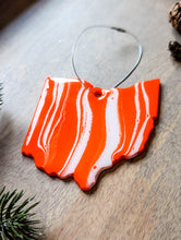 Load image into Gallery viewer, Bengals or Browns Ohio ornament (multiple quantities available)
