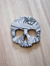 Load image into Gallery viewer, Metallic skull coasters (multiple color options)
