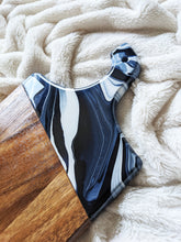 Load image into Gallery viewer, Dark blue and white charcuterie board
