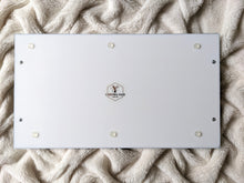 Load image into Gallery viewer, Blue and gold serving tray
