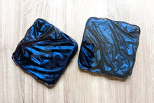 Load image into Gallery viewer, Jewel tone crushed velvet resin coasters

