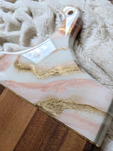 Load image into Gallery viewer, Rose gold charcuterie board
