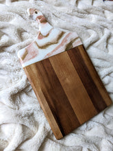 Load image into Gallery viewer, Rose gold charcuterie board
