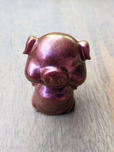 Load image into Gallery viewer, Pig resin figurine (multiple color options)
