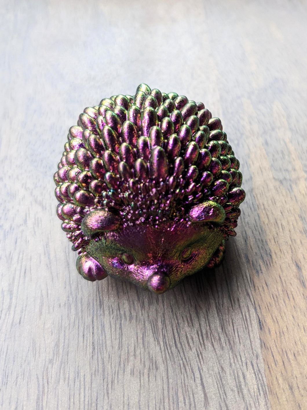 Hedgehog resin figurine (multiple color options)