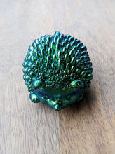 Load image into Gallery viewer, Hedgehog resin figurine (multiple color options)
