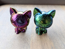 Load image into Gallery viewer, Cat resin figurine (multiple color options)
