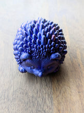 Load image into Gallery viewer, Hedgehog resin figurine (multiple color options)
