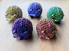 Load image into Gallery viewer, Hedgehog resin figurine (multiple color options)

