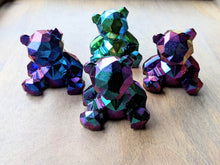 Load image into Gallery viewer, Geometric bear resin figurine (multiple color options)
