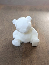 Load image into Gallery viewer, Geometric bear resin figurine (multiple color options)
