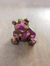 Load image into Gallery viewer, Geometric bear resin figurine (multiple color options)
