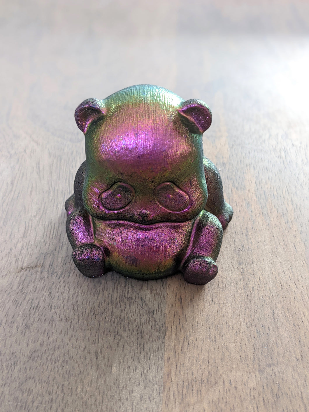 Panda resin figurine (multiple color options)