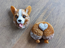 Load image into Gallery viewer, Tan corgi magnet
