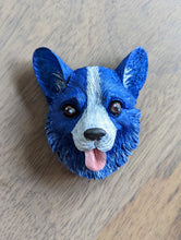 Load image into Gallery viewer, Dark Blue corgi magnet
