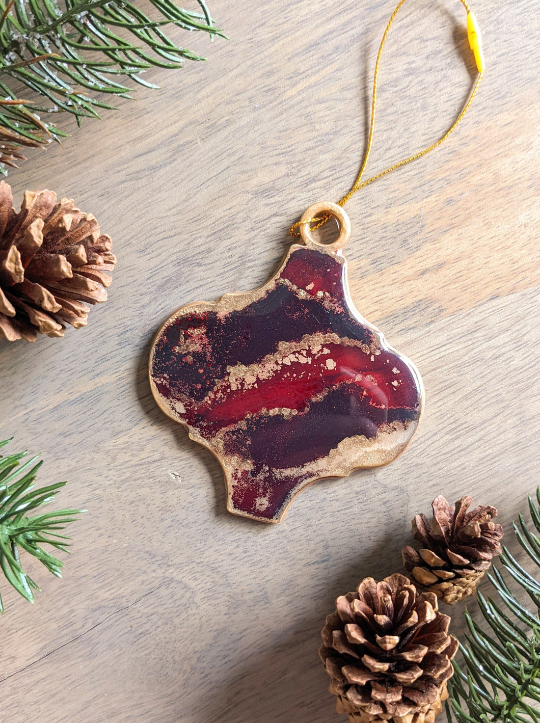 Hand painted ornament (multiple quantities available)