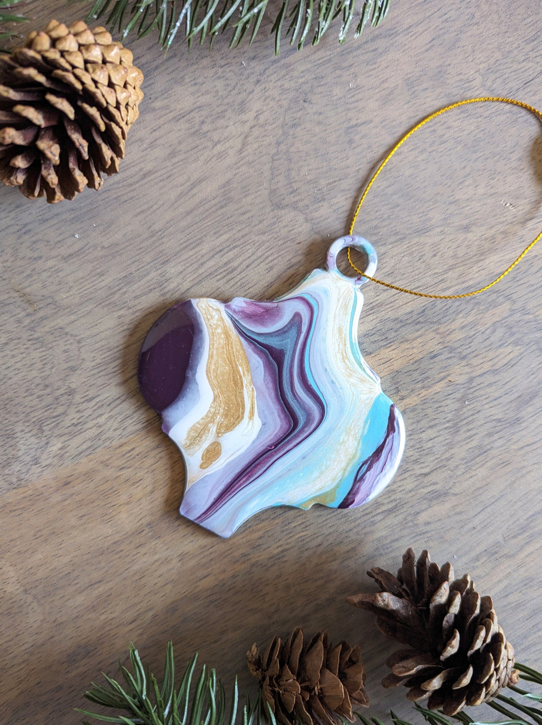 Hand painted ornament