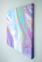 Load image into Gallery viewer, Abstract acrylic pour painting

