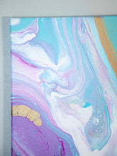 Load image into Gallery viewer, Abstract acrylic pour painting
