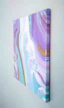 Load image into Gallery viewer, Abstract acrylic pour painting
